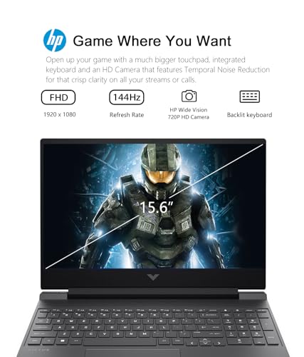 15.6 inches 144Hz FHD Anti-Glare Display AMD Ryzen 5 16GB RAM 1TB SSD NVIDIA GeForce RTX 4050 Backlit Keyboard Win11 Mica Silver Gaming Laptop D116