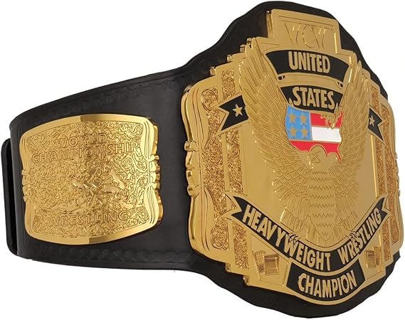 World Heavyweight Wrestling Championship Title Belt Replica O304