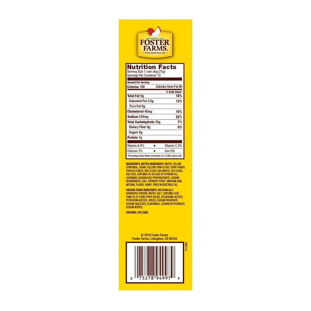Honey Crunchy Corn Dogs E714470