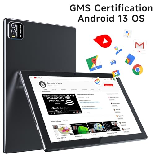 10 Inch 2 in 1 Tablet with Keyboard, 8 GB+128 GB+1 TB, Black R2890