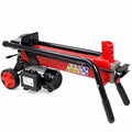 Black 7-Ton Hydraulic Log Splitter with Wheel Z306