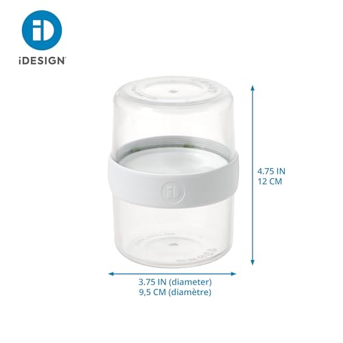 Recycled Plastic Medium Cabinet and Pantry Storage Canister O179