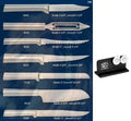 7 piece Cutlery Set with Knife Sharpener E159609