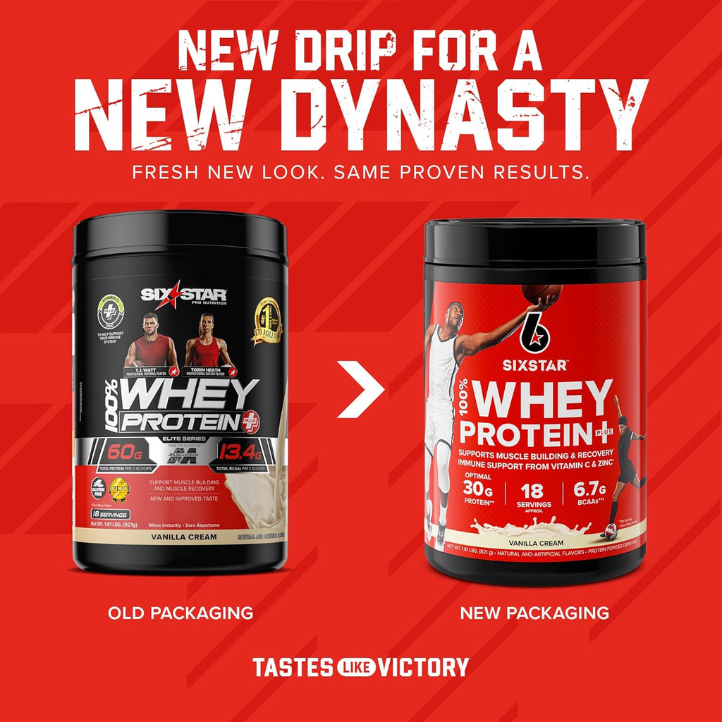 100% Whey Vanilla 1.74lbs & Whey Protein Vanilla Cream 1.8lbs M76156