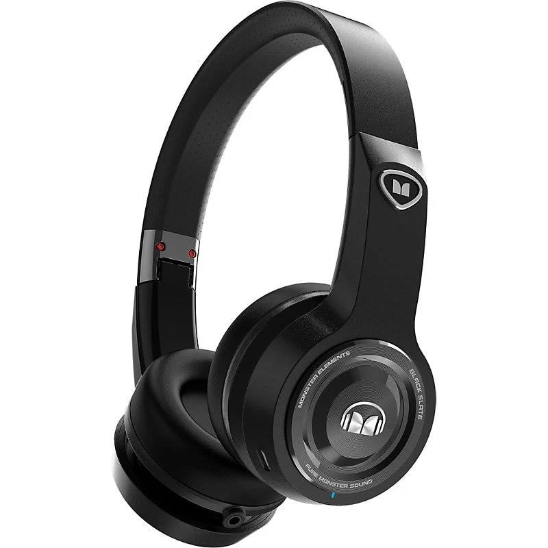 Black Slate On-Ear Wireless Bluetooth Headphones K4341