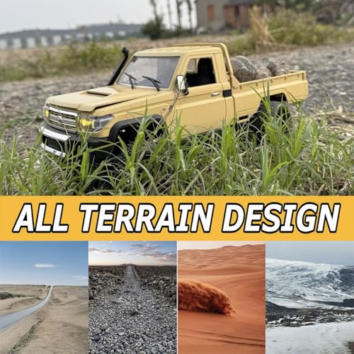 1/12 Scale 4x4 RC Crawler Truck with 2 Batteries S97880