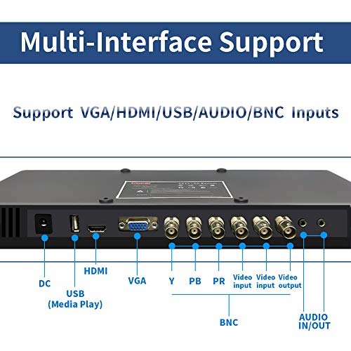 19.5" 1600x900 BNC CCTV Monitor C54810