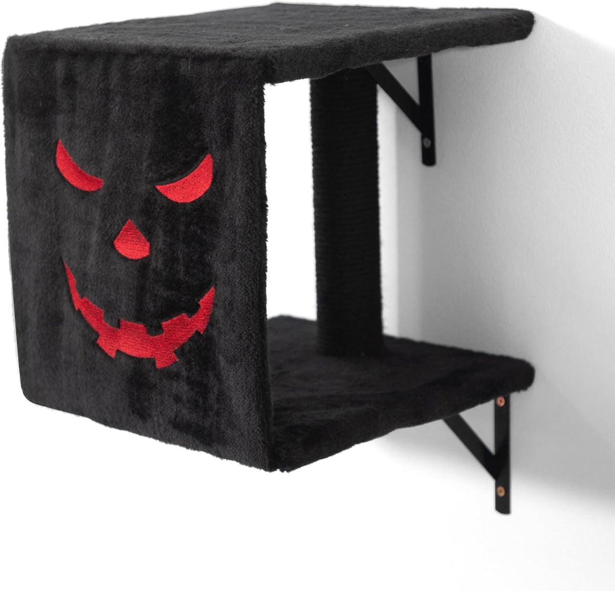 5-Piece Cat Wall Furniture Set with Shelves, Scratcher, Bridge & Perch L265848