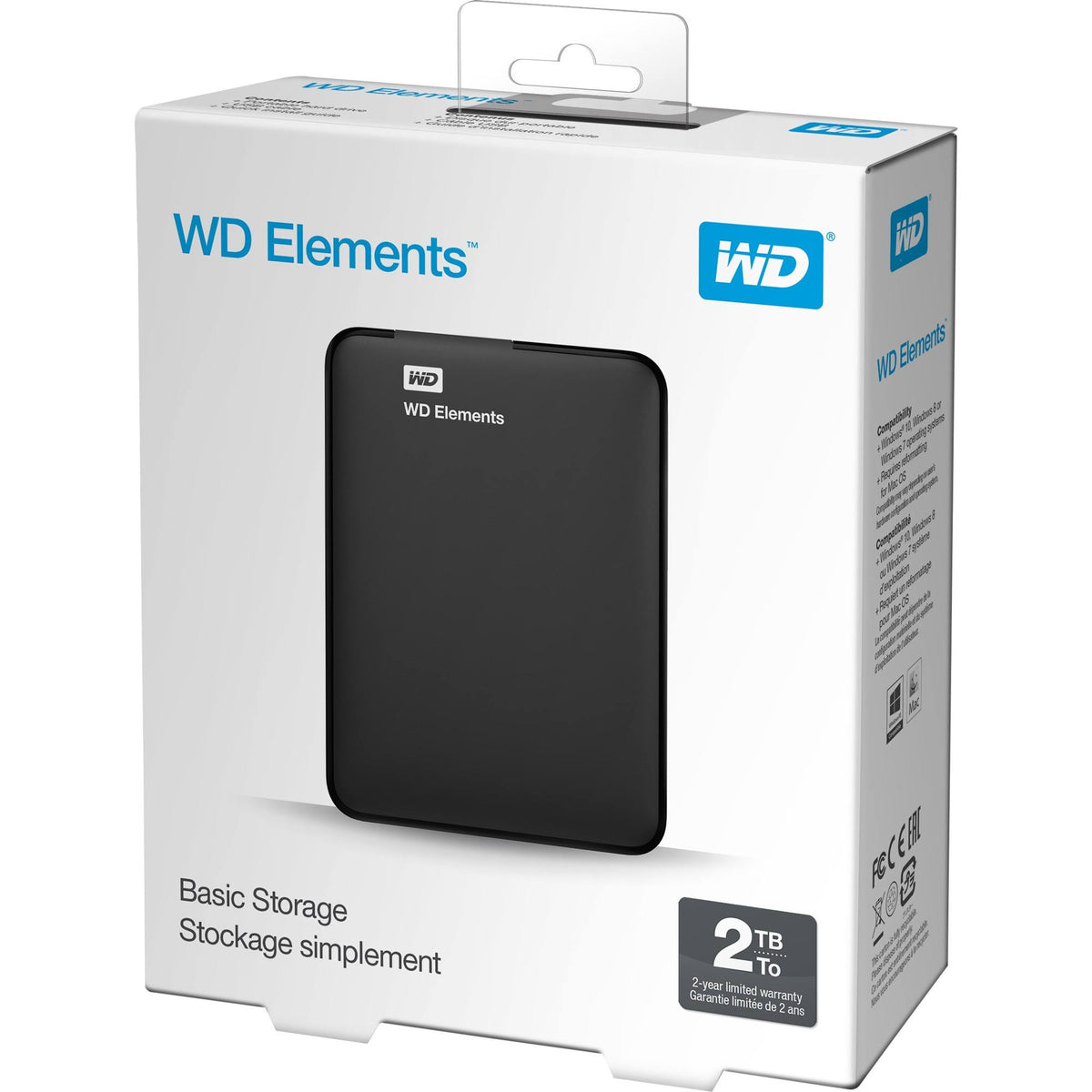 2TB USB 3.0 Portable Hard Drive V217