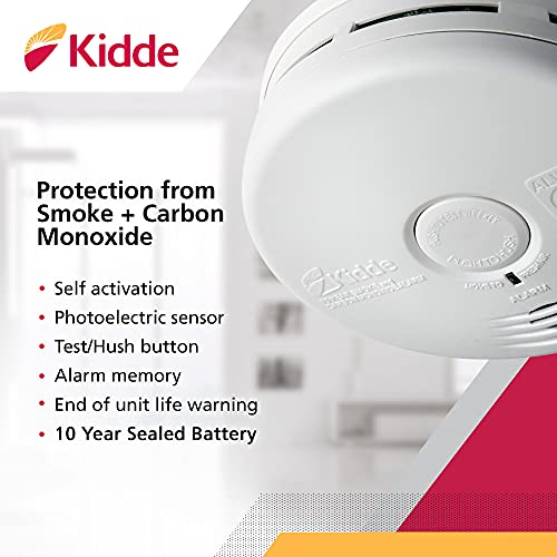 10-Year Battery Smoke & Carbon Monoxide Detector Combo O45473