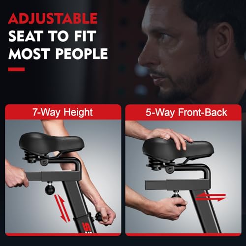 Exercise Bike with Air Resistance Bluetooth Fan Bike A517