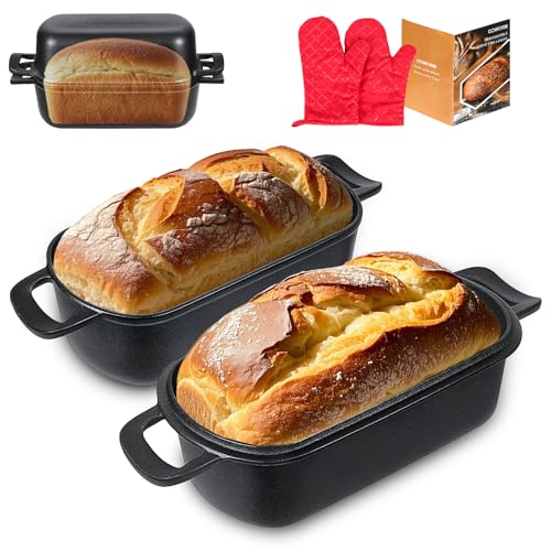 Cast Iron Loaf Pan with Lid R8741