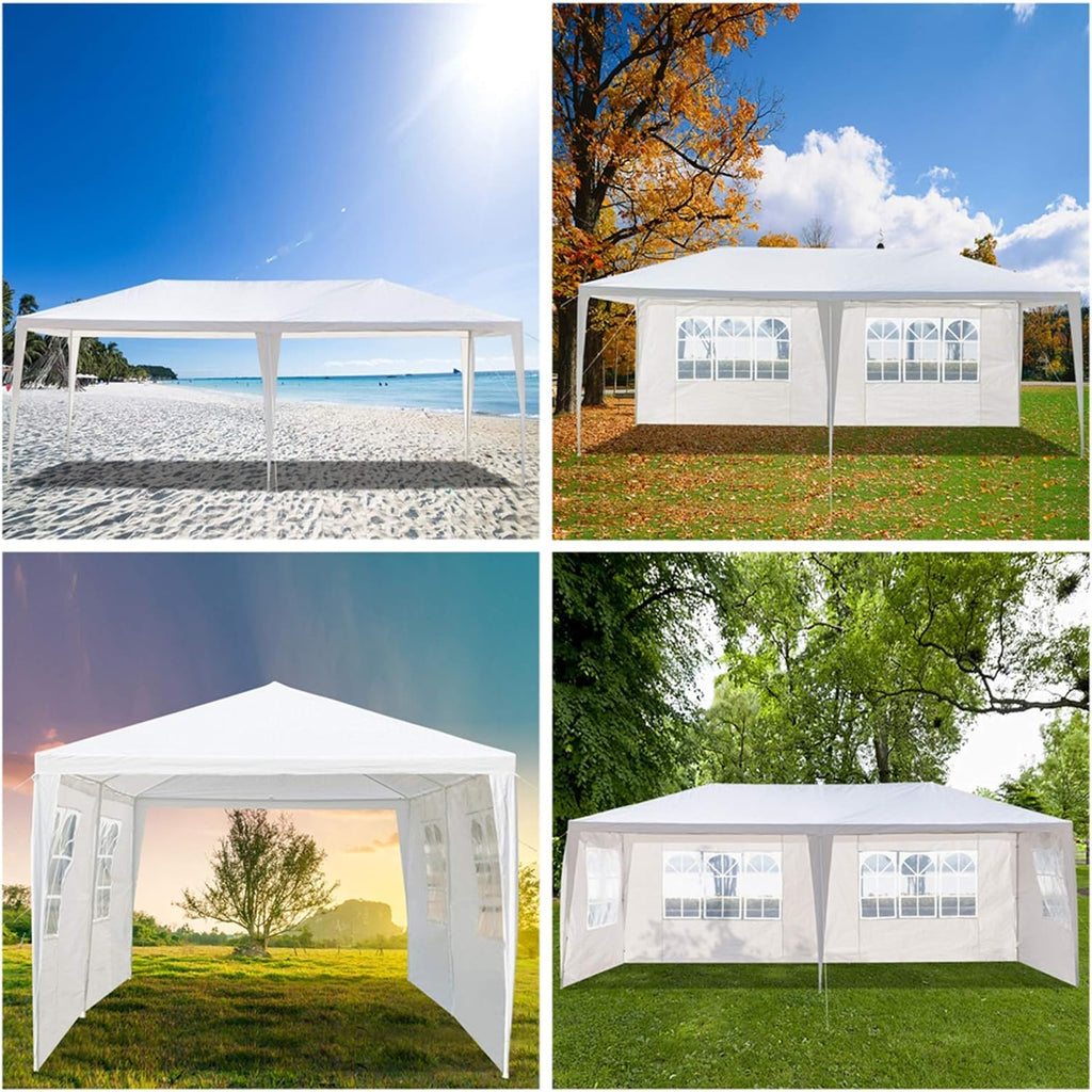 10'x20' Outdoor Canopy Tent with Sidewalls E46600