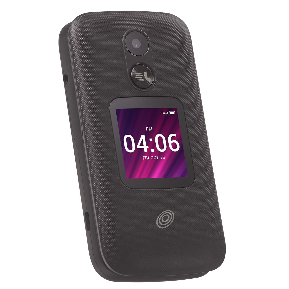 Black Prepaid Flip Phone F437