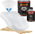 Alpine White Flat Matte Satin Urethane Auto Paint Quart Kit U295