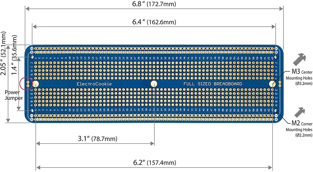 Solderable Breadboard PCB Board E769