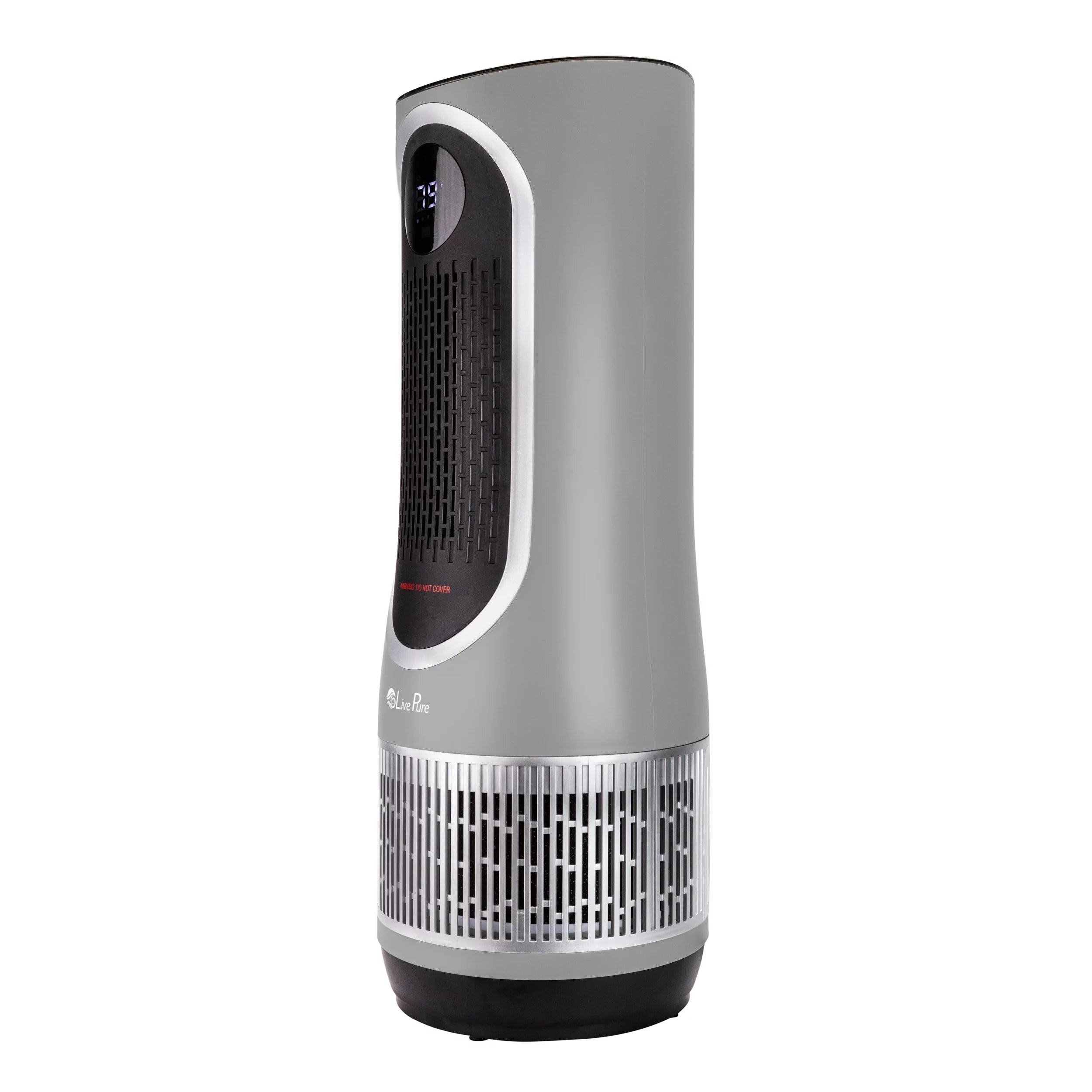 Gray 2 in 1 Air Purifier & Heater with HEPA Filtration V288