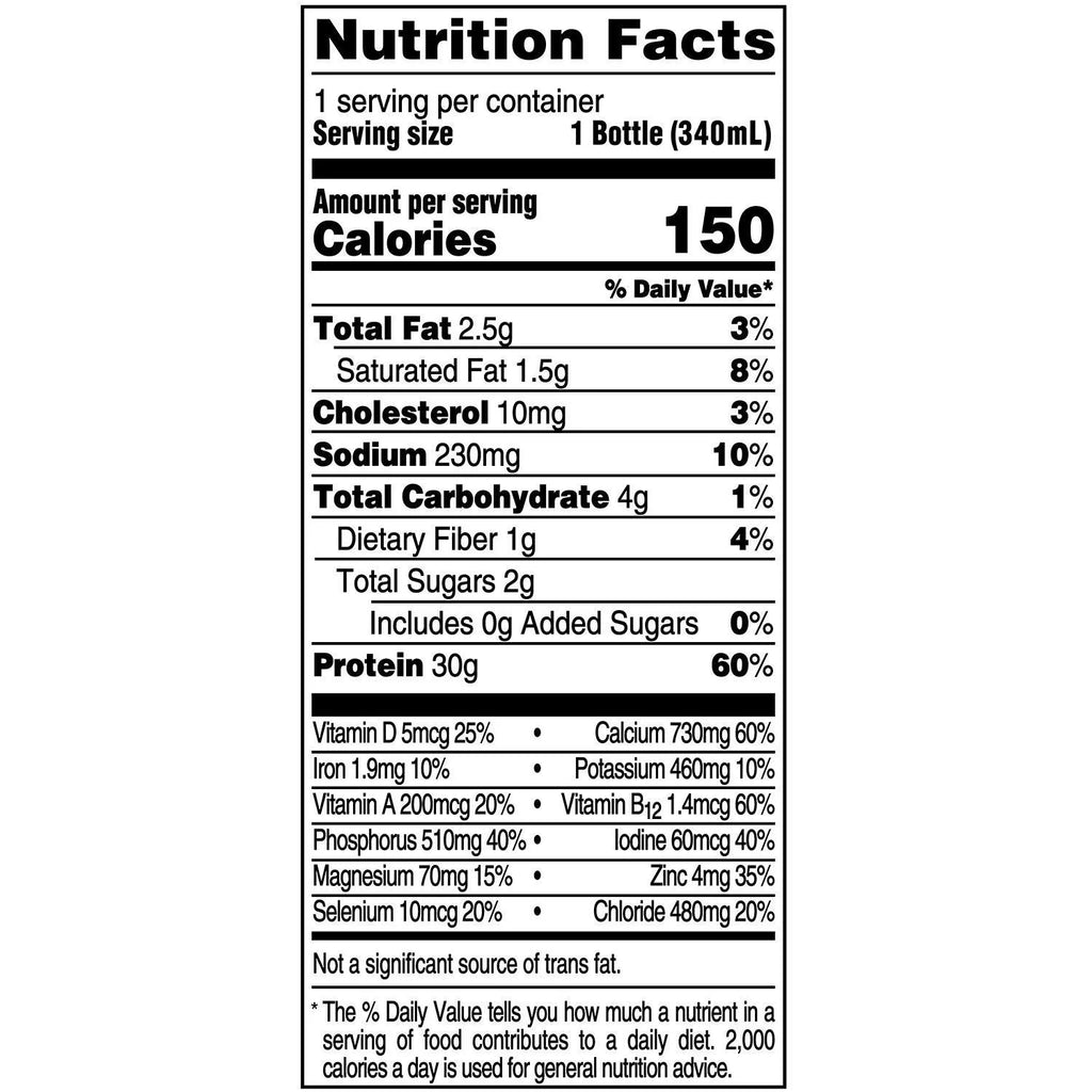 12 Pack 11.5 fl oz Chocolate Protein Shake Z542