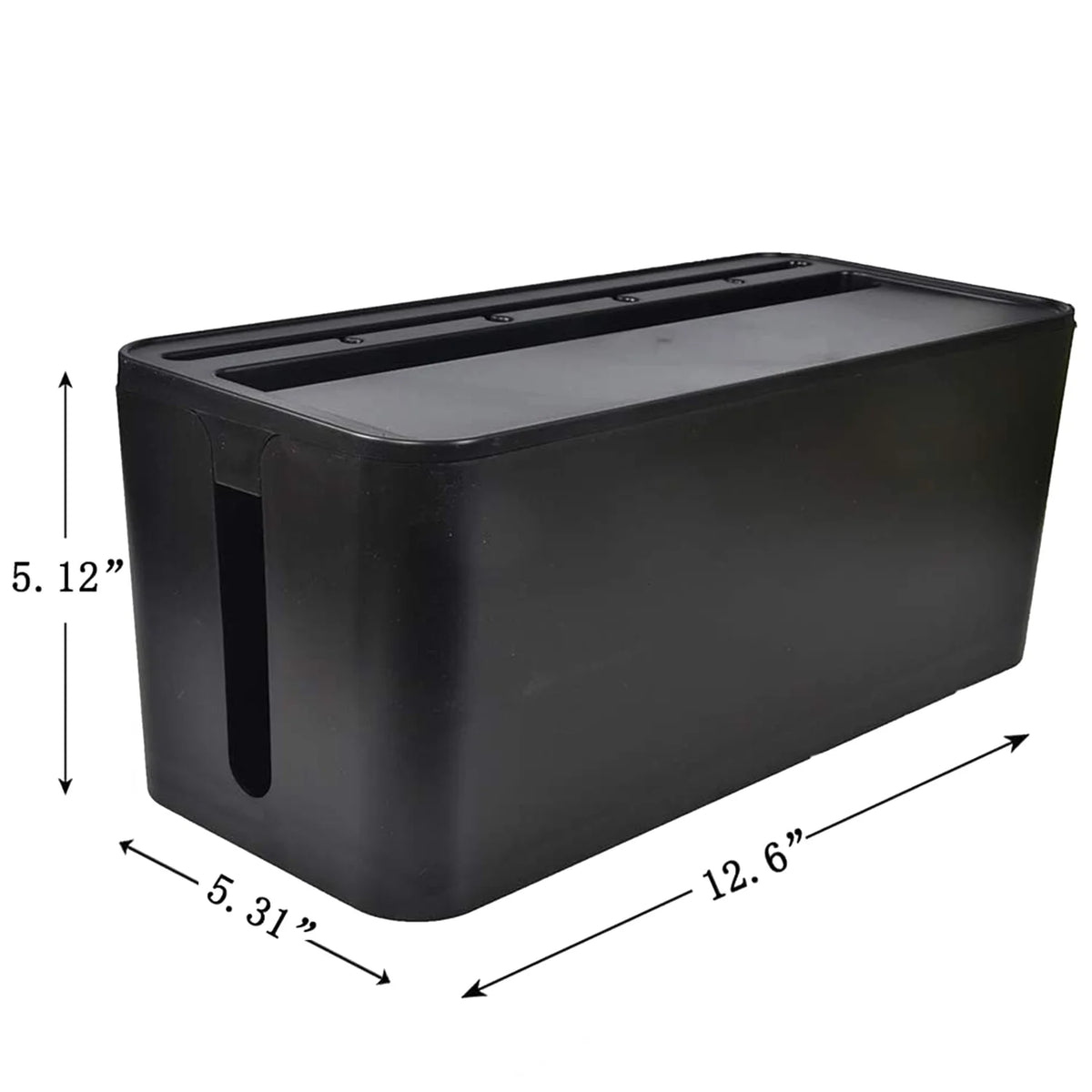 Black Cable Management Box Q730668