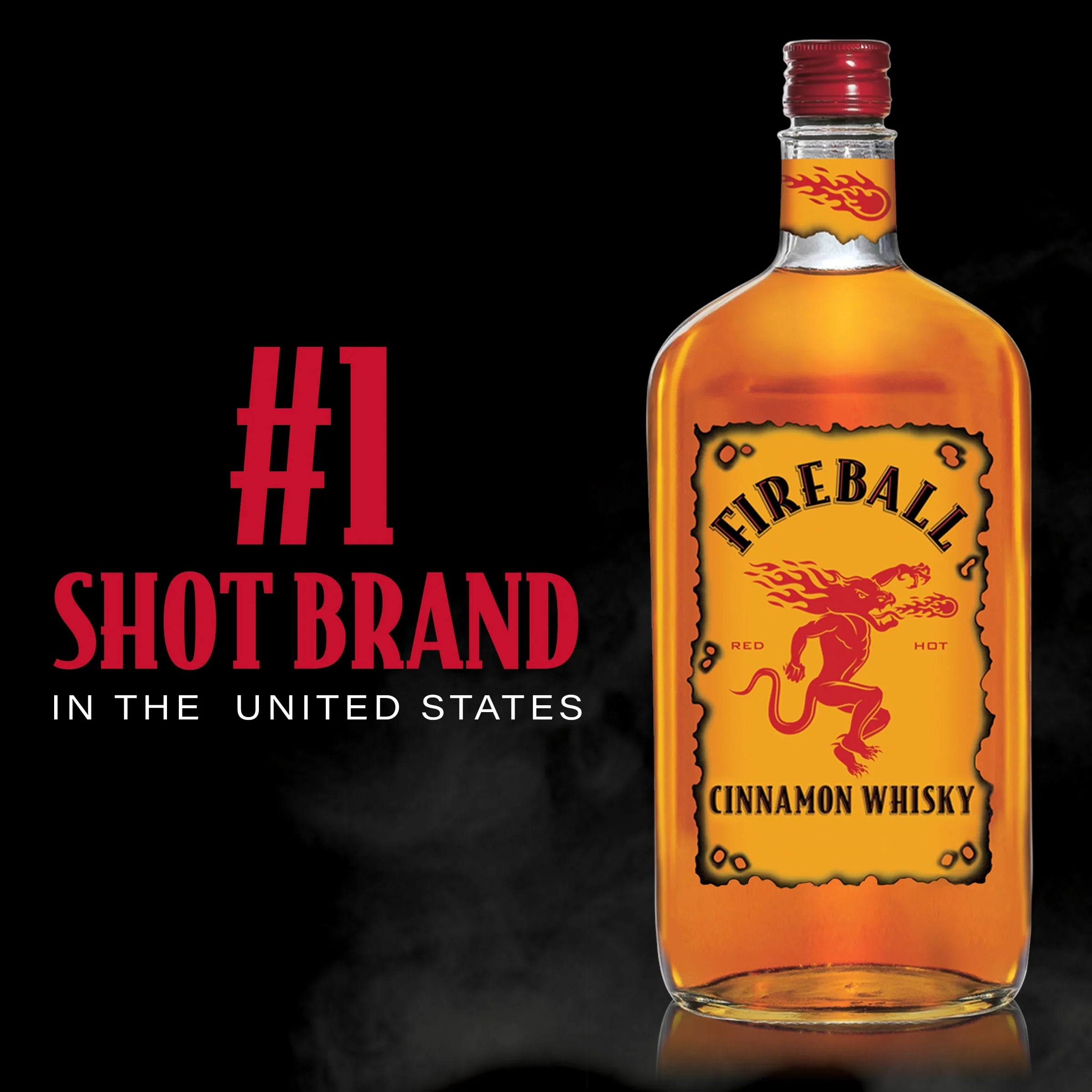 Cinnamon Whiskey, 750ml Bottle, 33% Alcohol A662