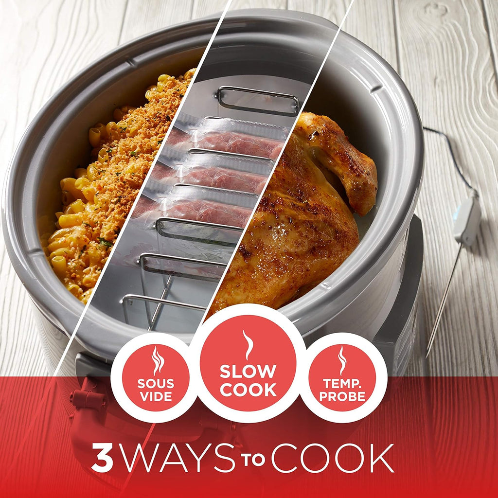 7-Quart Digital Slow Cooker with Locking Lid F324351