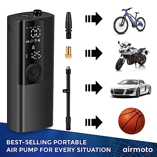 2pack Portable Tire Inflator Air Compressor with Tire Pressure Gauge (120 PSI) O17807