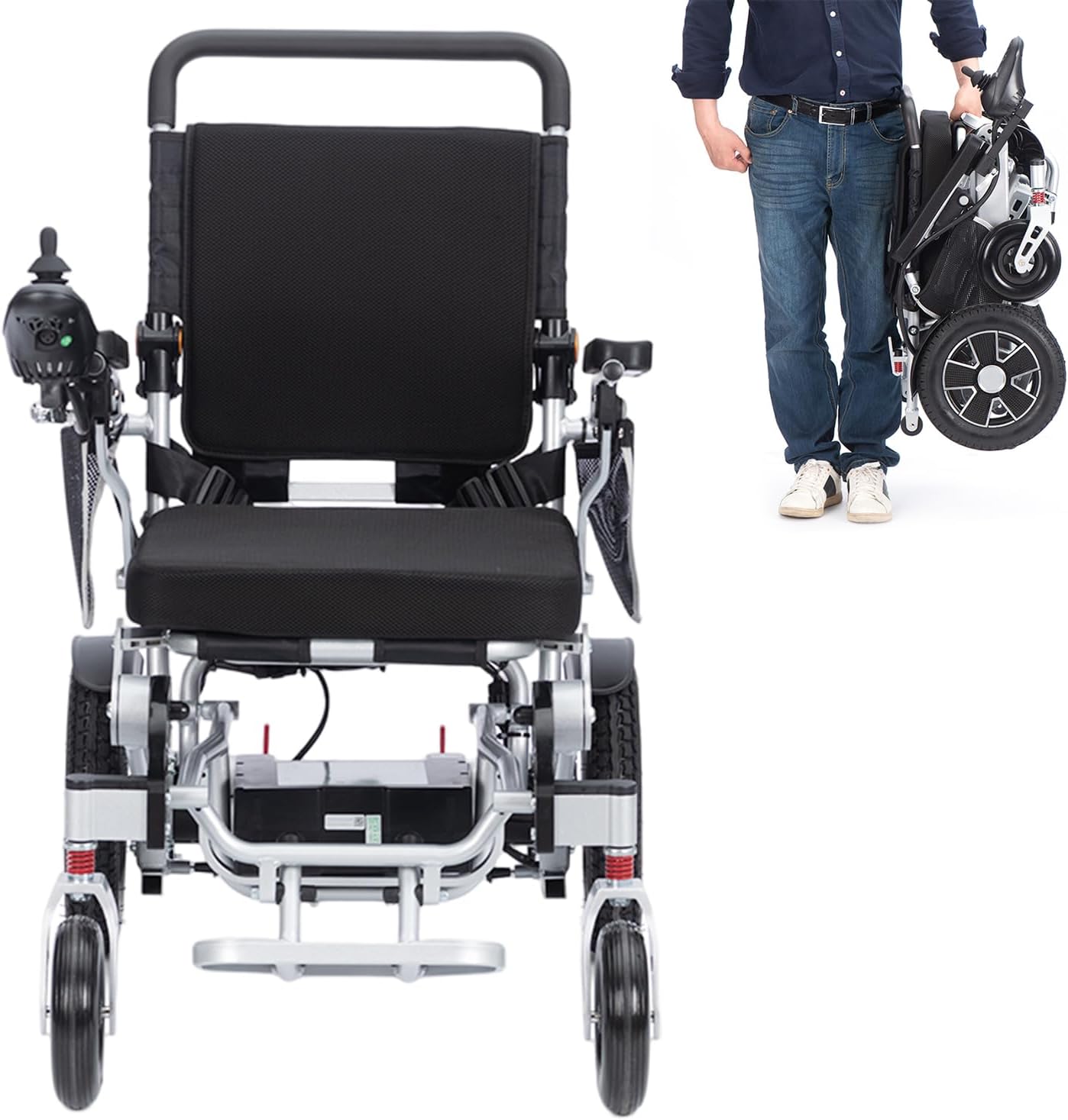 Lightweight Foldable Aluminium Alloy Electric Wheelchair A5387