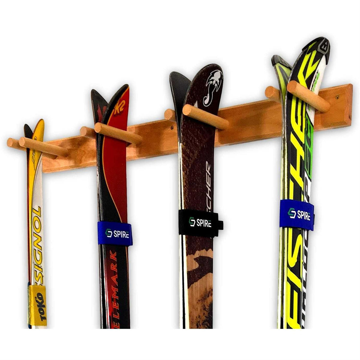 4 Pairs Ski Wall Rack B470
