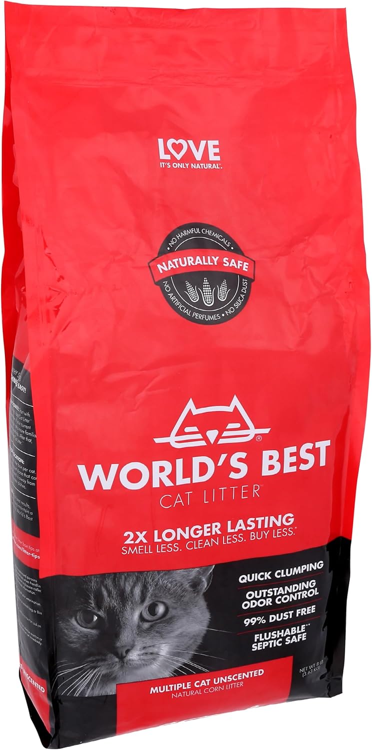 Unscented Clumping Cat Litter, 8 LB (Pack of 1) T61773