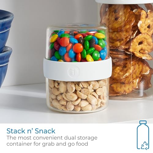 Recycled Plastic Medium Cabinet and Pantry Storage Canister O179