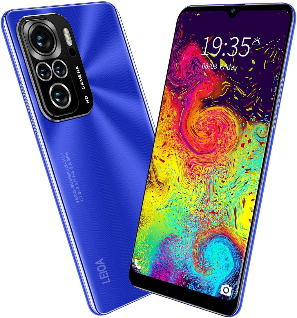 Blue 1+8GB 6.3 Inch Dual SIM Unlocked 5G Smartphone Pack of 2 M14930
