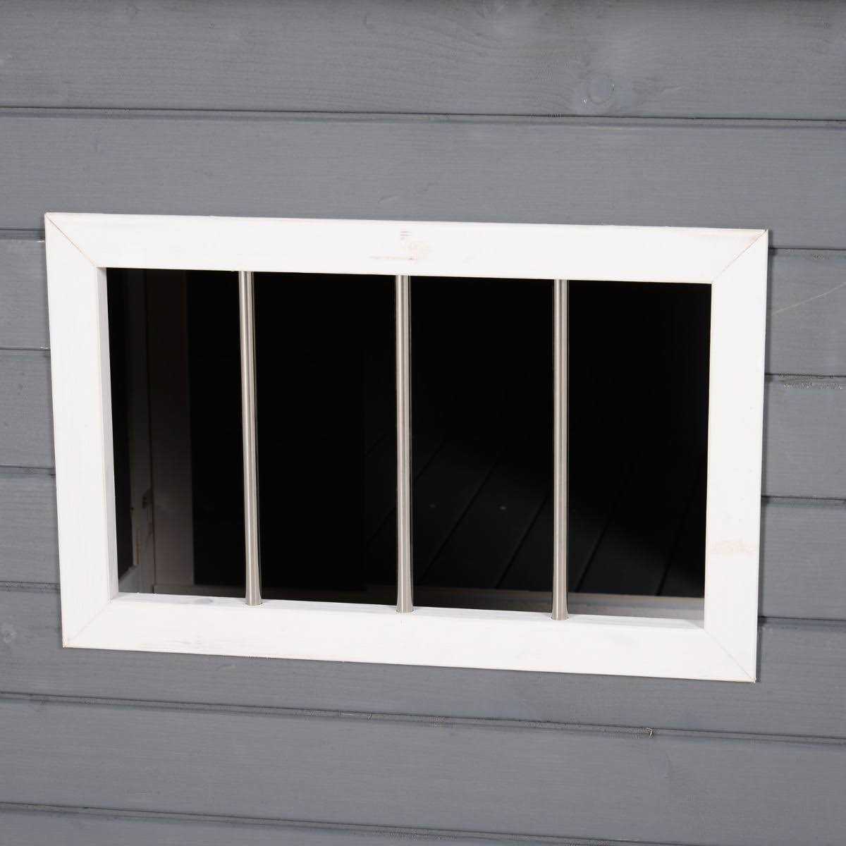 59x64x39 Wood Large Dog House with Porch Deck F80417