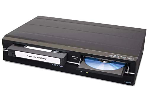 VHS to DVD Recorder VCR Combo with Remote D506