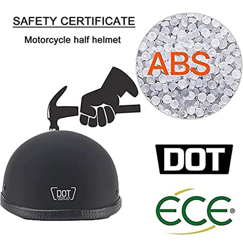 Half Shell Skull Cap Motorcycle Helmet T2033