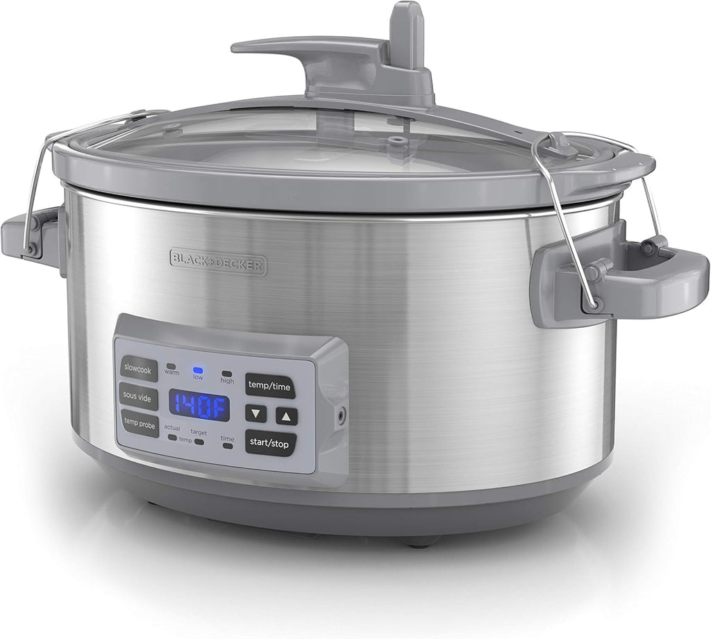 7-Quart Digital Slow Cooker with Locking Lid F324351