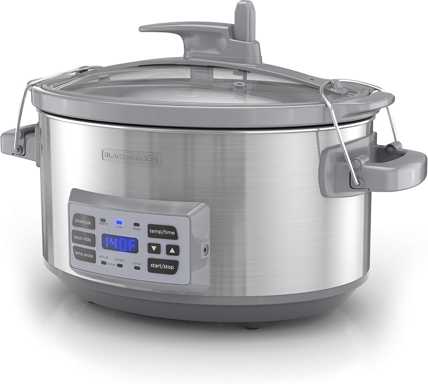 7-Quart Digital Slow Cooker with Locking Lid F324351