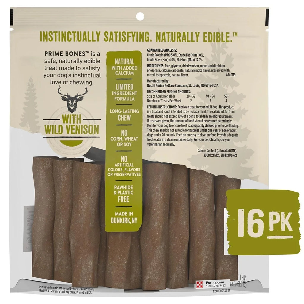 Chew Stick with Wild Venison (16 Chews) P56754
