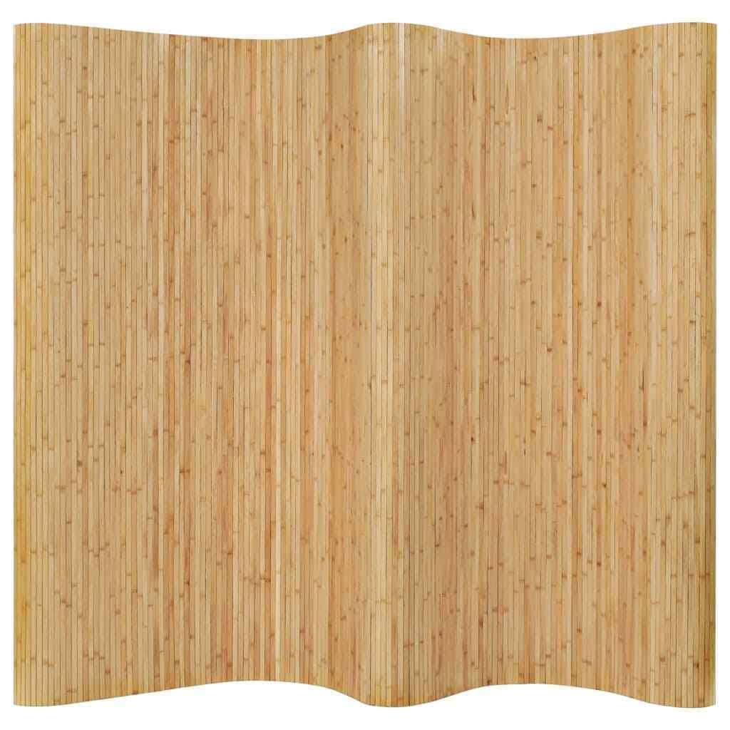 Bamboo Room Divider 98.4x22x65x22 Natural E830106