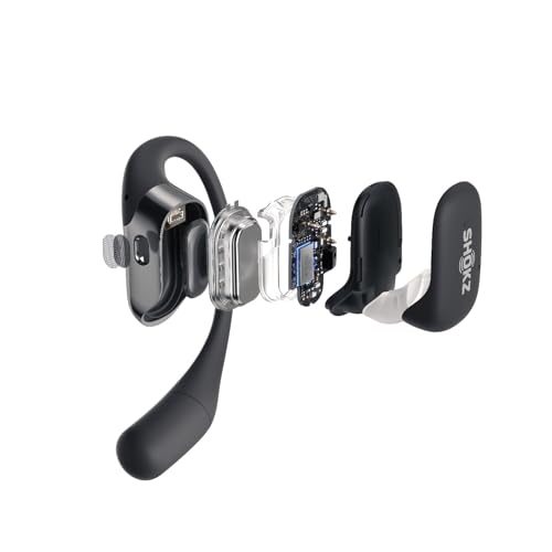 Black Open Ear True Wireless Bone Conduction Earbuds M370