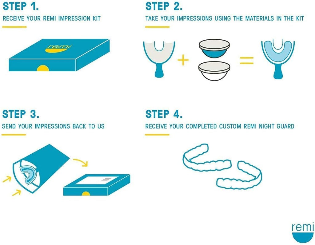 Custom Night Guard Kit Dental Grade Top And Bottom Mouth Guards A60256