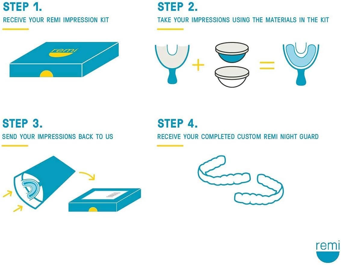Custom Night Guard Kit Dental Grade Top And Bottom Mouth Guards A60256