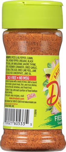 2.4 Ounce Fiesta Lime Salt-Free Seasoning Blend X81752