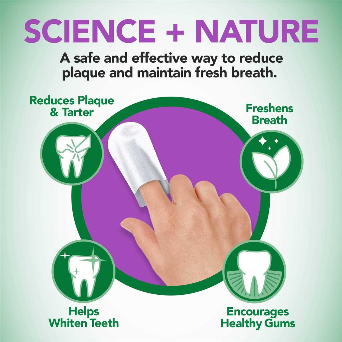Dental Care Finger Wipes for Dogs & Cats S863126