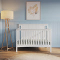 4-in-1 Convertible Crib, Matte White N229271