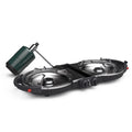 Black 2 Burner Portable Propane Camping Stove M848
