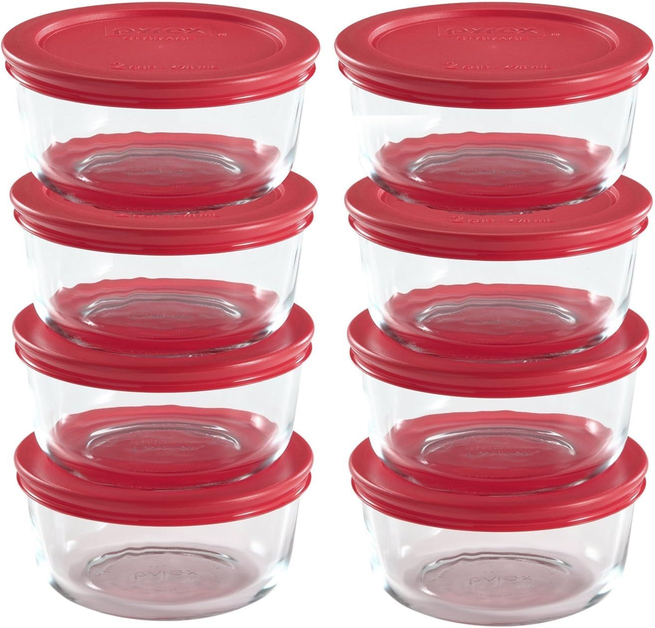 16-Piece 2-Cup Food Storage Set K3908