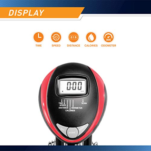 Air-Resistance Exercise Fan Bike With Dual Action Handlebars V9732
