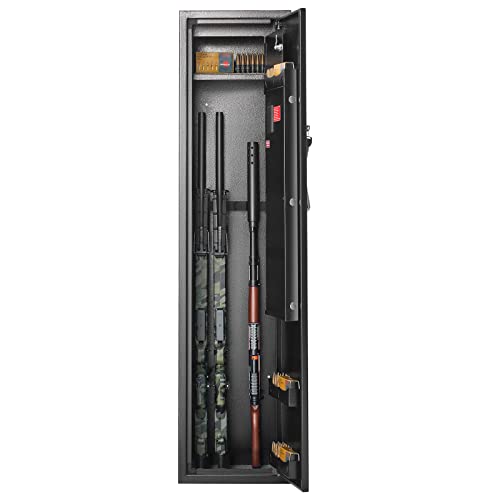 3-4 Rifles Gun Safe with Digital Keypad T1354