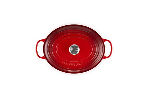 8 qt Enameled Cast Iron Oval Dutch Oven O9816