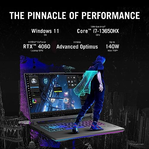 16" 165Hz Display Intel Core i7-13650HX NVIDIA GeForce RTX 4060 32GB DDR5 RAM 1TB SSD Gaming Laptop T831759